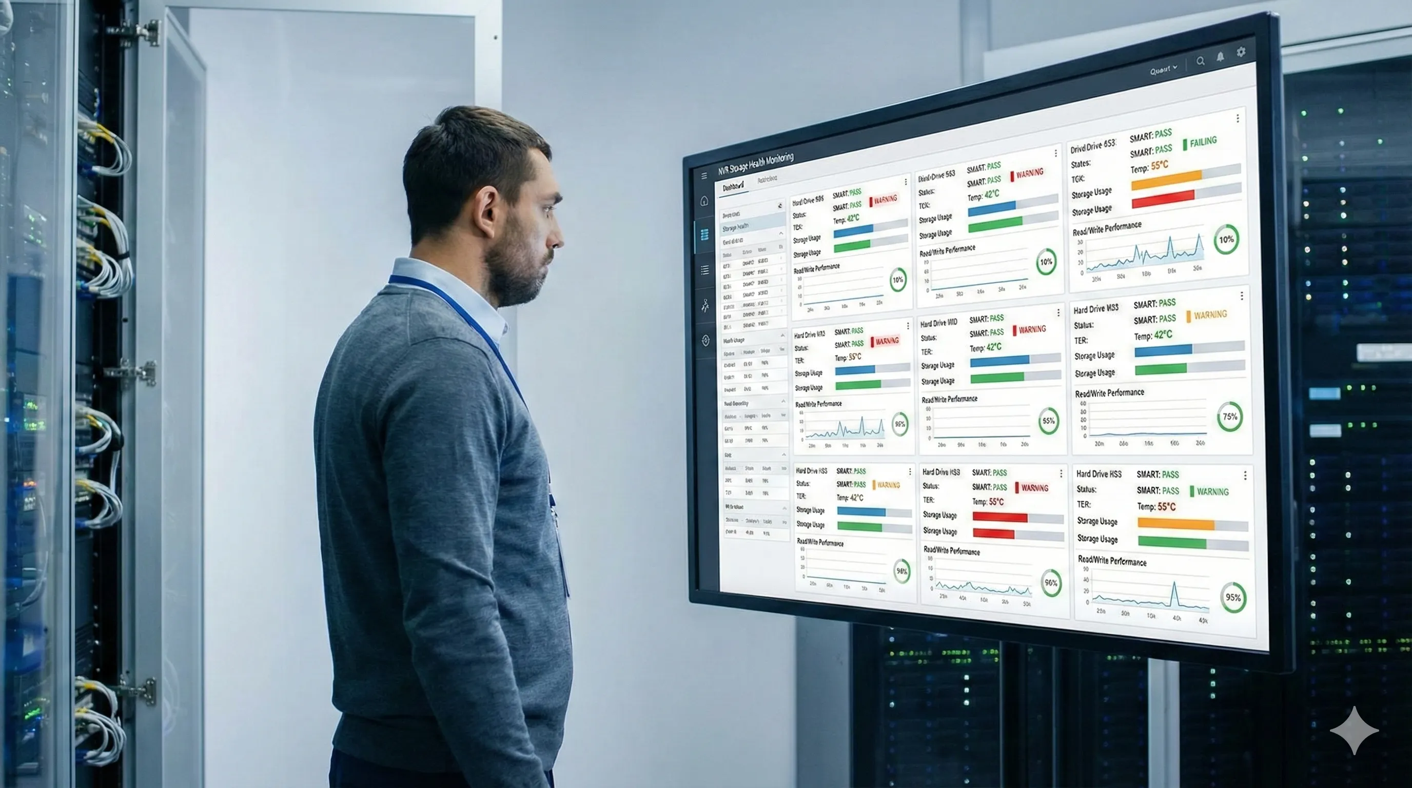 NVR Storage Health Check tool interface
